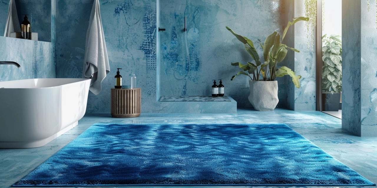 Blue Bathroom Rug Ideas for Every Taste and Style