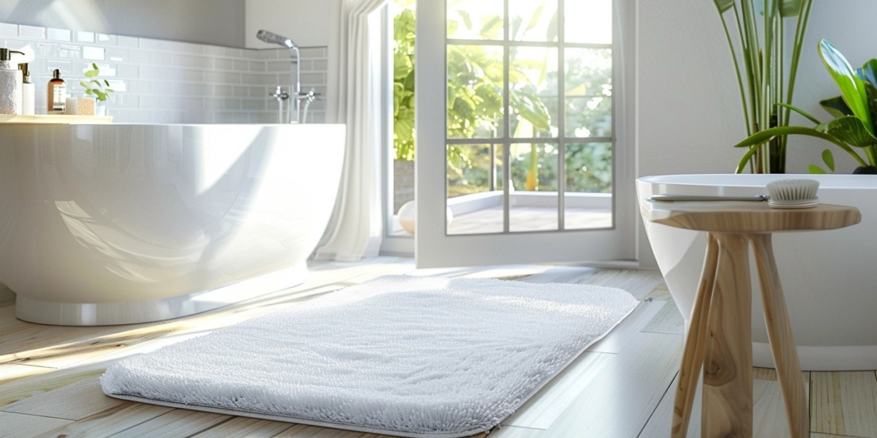 How to Keep Your Bathroom Rug From Sliding