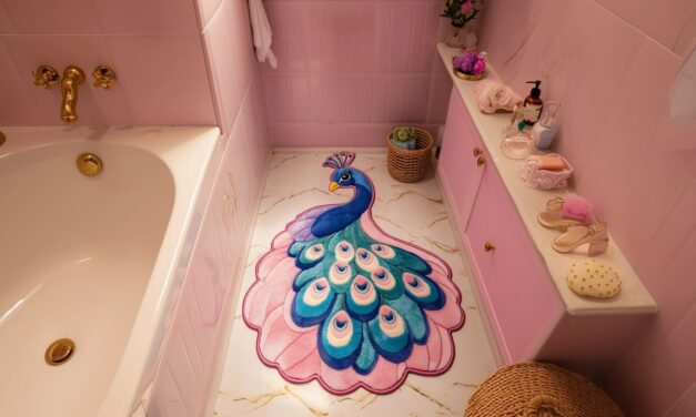 17 Fun and Fabulous Bathroom Rugs for Girls