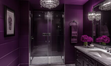 Creating a Stunning Bathroom with Bold, Dark Color Schemes